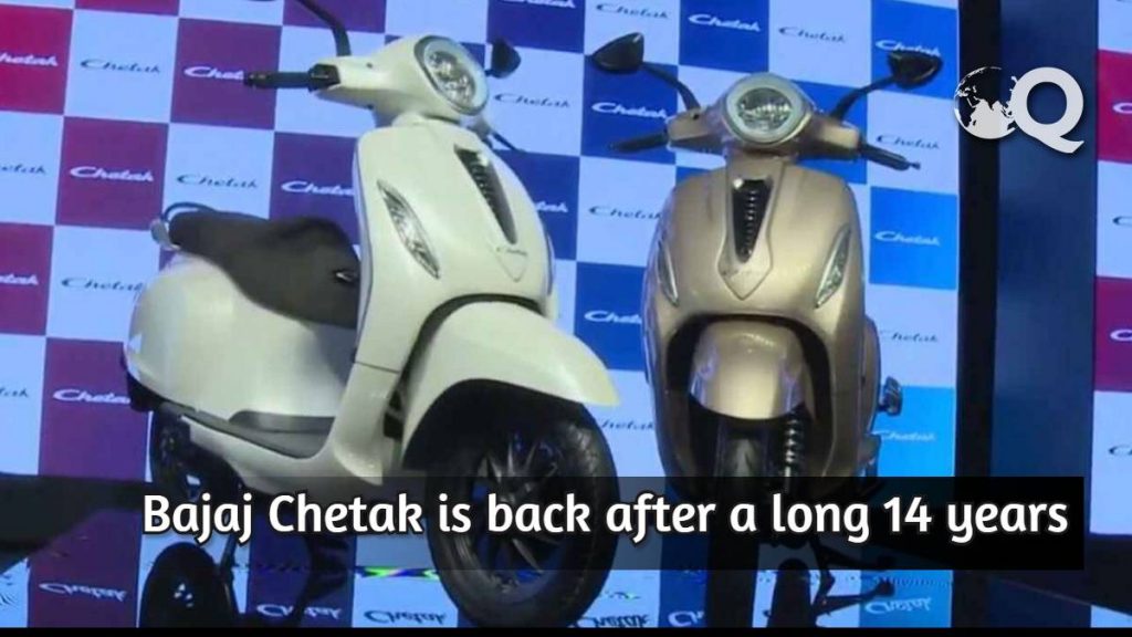Bajaj Chetak is back after a long 14 years