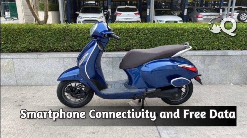 Bajaj Chetak's Smartphone Connectivity and Free Data for the First Year